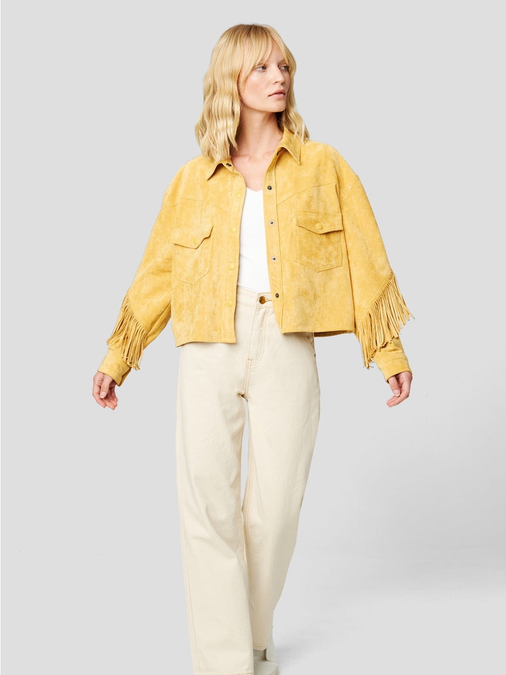 BLANK NYC Golden Glow Jacket